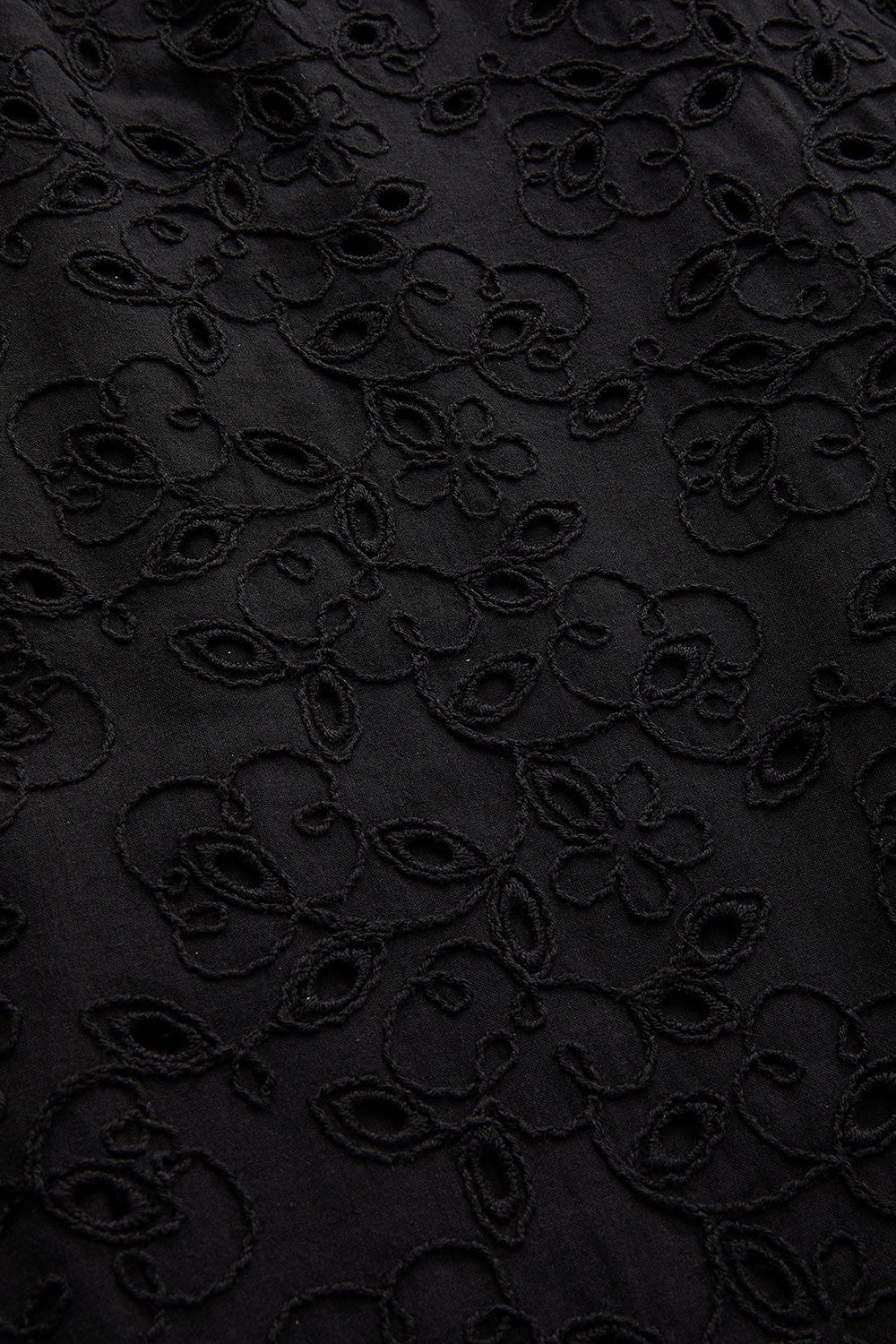 Exquise-Kısa Kol Fisto Kumaş Rahat Kalıp Siyah Bluz-Bluz-16-Milagron.com