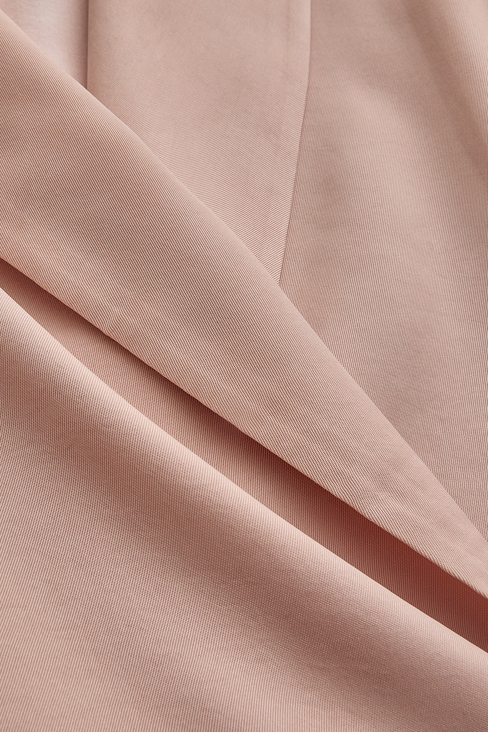 Exquise-Kruvaze Bağlama Kapamalı Rahat Kalıp Modal Kumaş Pudra Ceket-Ceket-7-Milagron.com