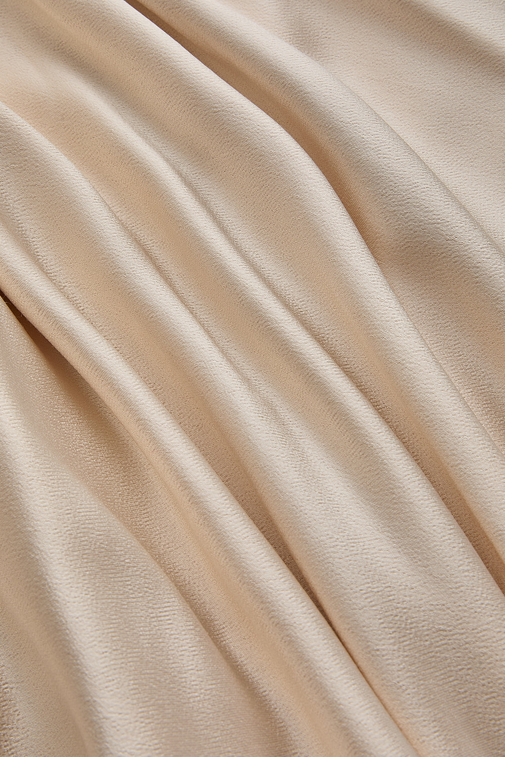 Exquise-Parlak Kumaş Saten Kiloş Midi Boy Etek-Etek-7-Milagron.com