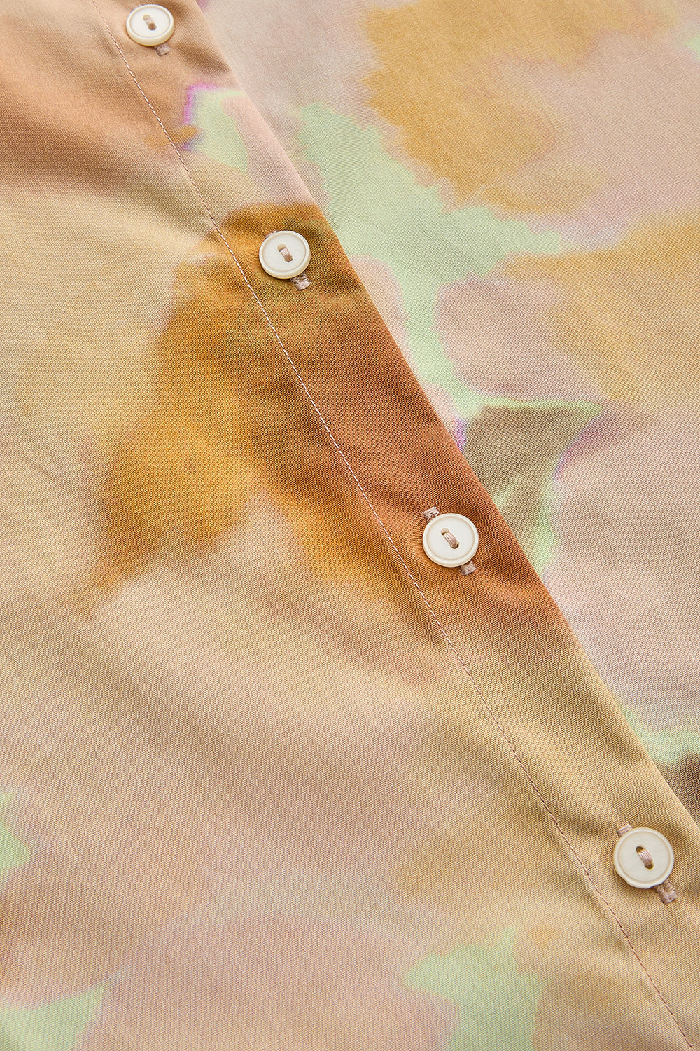 Exquise-Uzun Kollu Regular Fit Pamuklu Soyut Desenli Gömlek-Gömlek-6-Milagron.com