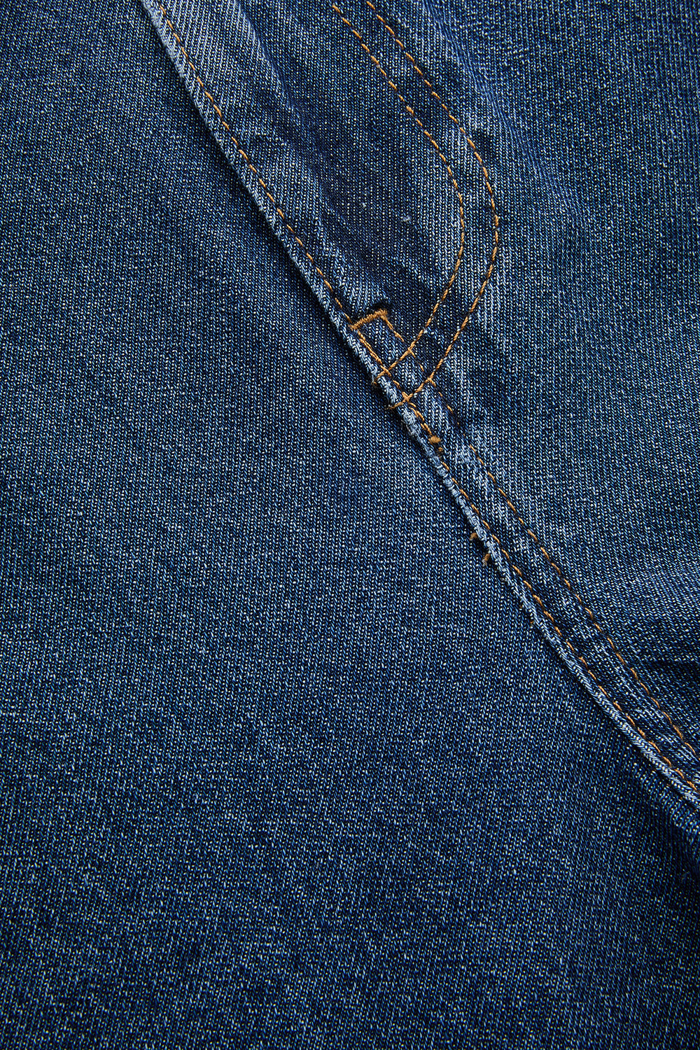 Exquise-Yüksek Bel Flare Denim Pantolon-Kot Pantolon-7-Milagron.com