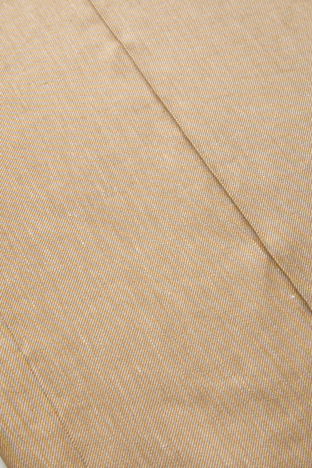 Exquise-Yüksek Bel Keten Karışımlı Regular Pantolon – Camel-Pantolon-5-Milagron.com