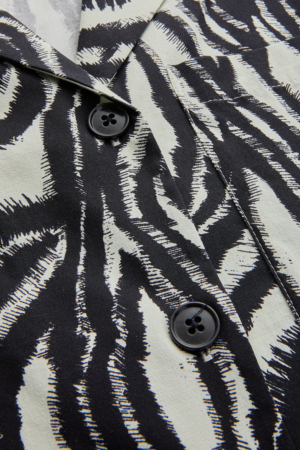 Exquise-Zebra Desenli Pamuklu Regular Gömlek-Gömlek-8-Milagron.com