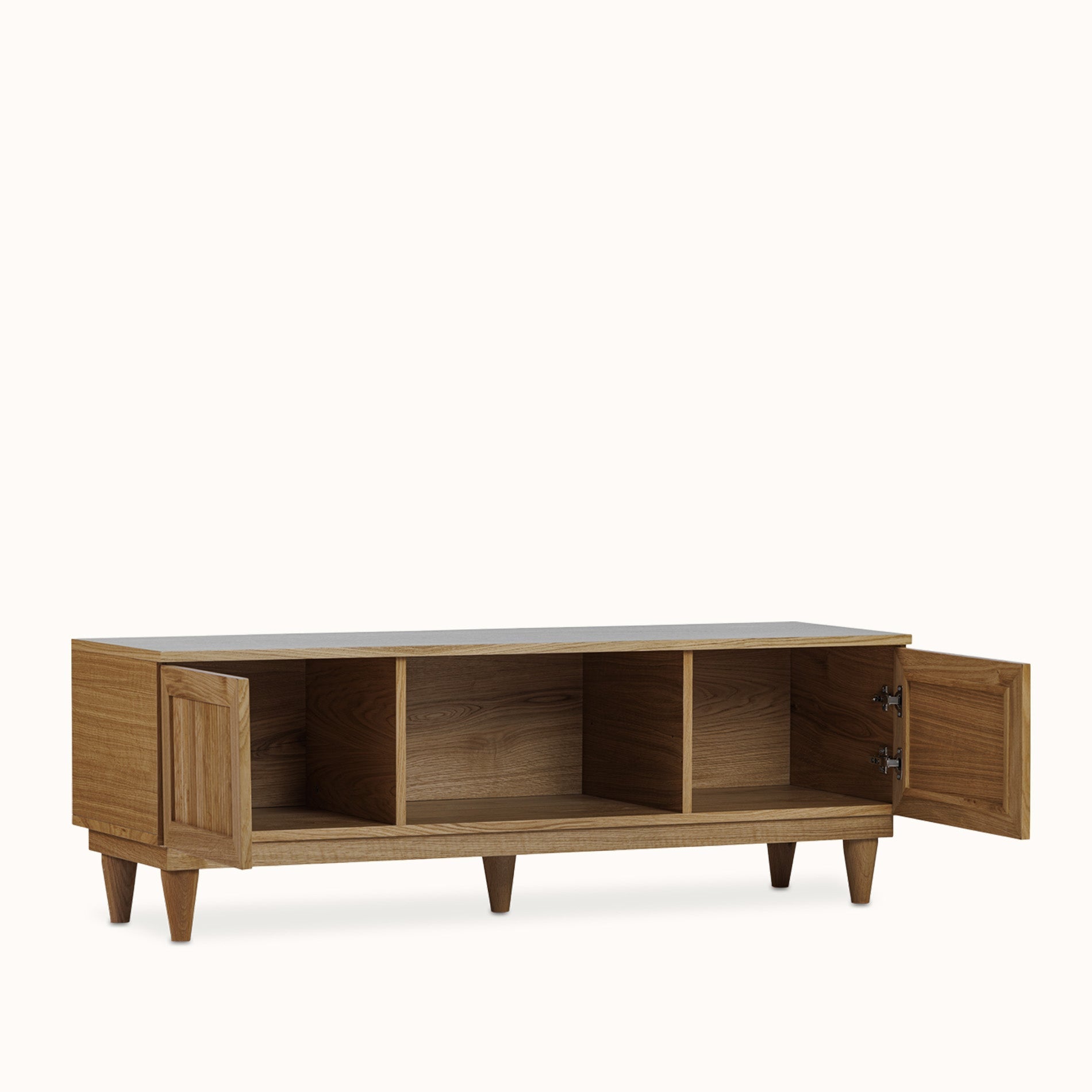 Çıtalı Ahşap Tv Ünitesi 150 Cm - 4