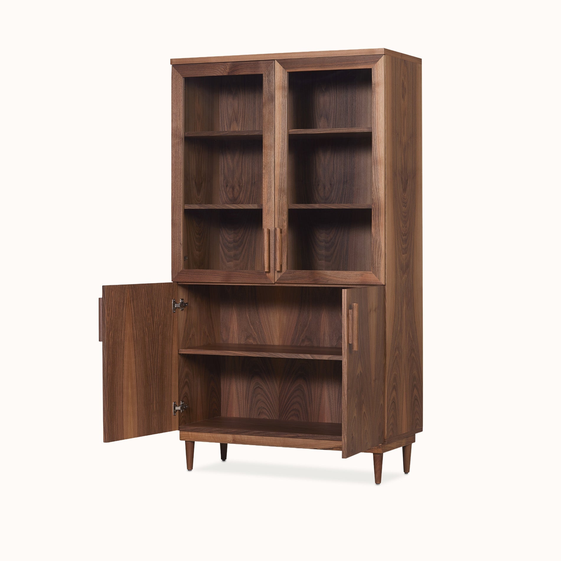 Malin 2 Kapak Camlı Vitrin 100 Cm - 2