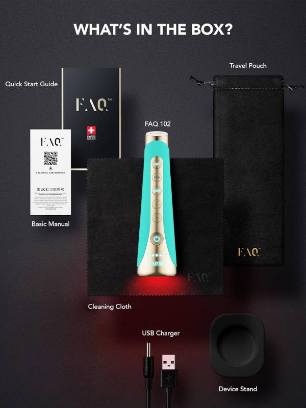 FOREO-Foreo FAQ 102 Topaz-Cilt Bakım Aletleri-5-Milagron.com