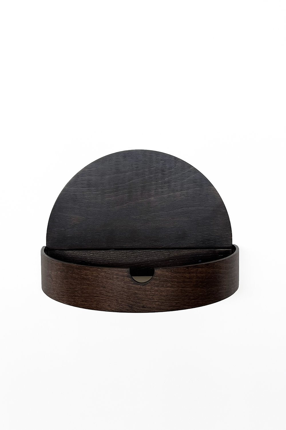 Fagus Wood-Ahşap Anahtarlık Kutusu Ve Dekoratif Duvar Rafı (ceviz)-Duvar Rafı-7-Milagron.com