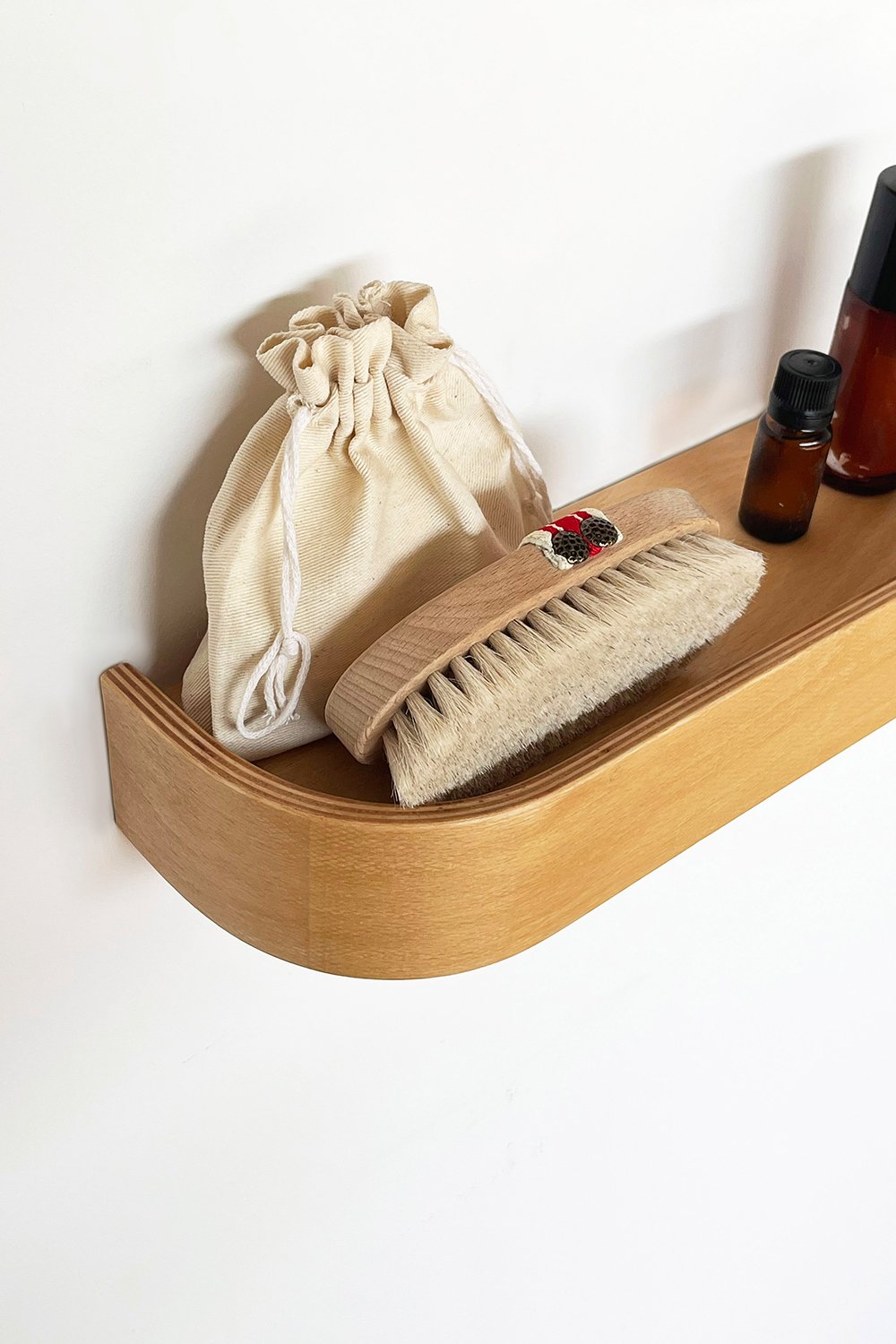 Fagus Wood-Ahşap Doğal Masif Duvar Rafı - Meşe-Duvar Rafı-3-Milagron.com