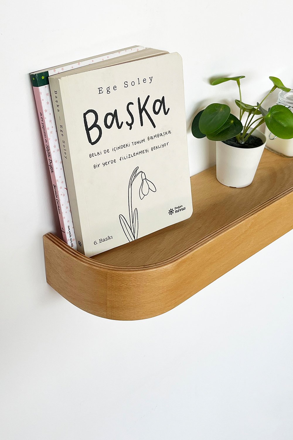 Fagus Wood-Ahşap Doğal Masif Duvar Rafı - Meşe-Duvar Rafı-4-Milagron.com