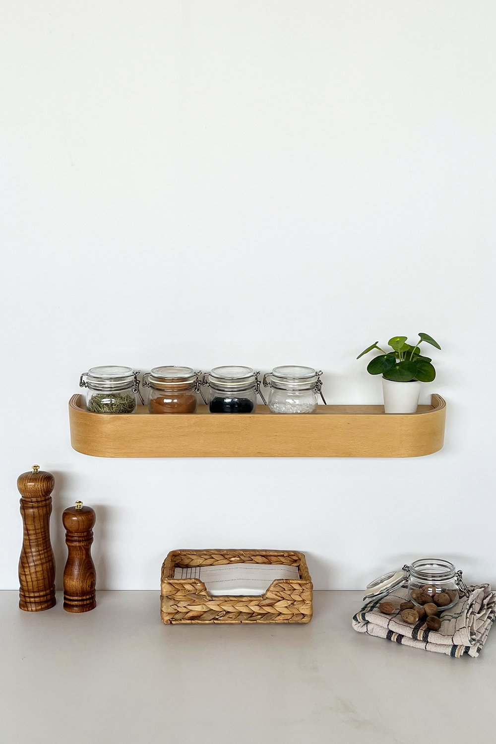 Fagus Wood-Ahşap Doğal Masif Duvar Rafı - Meşe-Duvar Rafı-6-Milagron.com