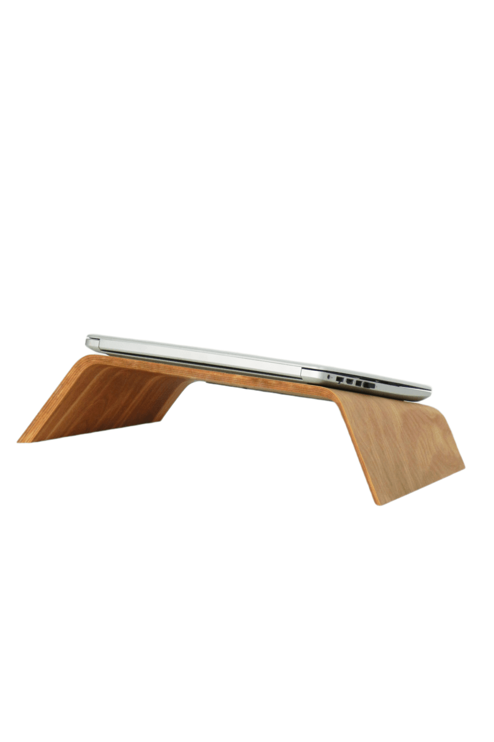 Fagus Wood-Dayanıklı Ahşap Notebook Yükseltici ve Tutucu Masa Üstü Laptop Standı (Kayın)-Laptop Standı-14-Milagron.com