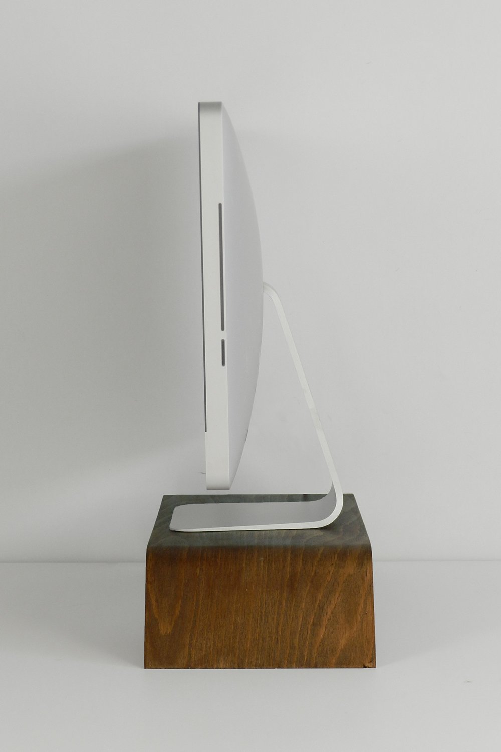 Fagus Wood-Doğal Ahşap Bilgisayar Monitörü Yükseltici Stant ve Ekran Yükseltici (Ceviz)-Biblo-6-Milagron.com