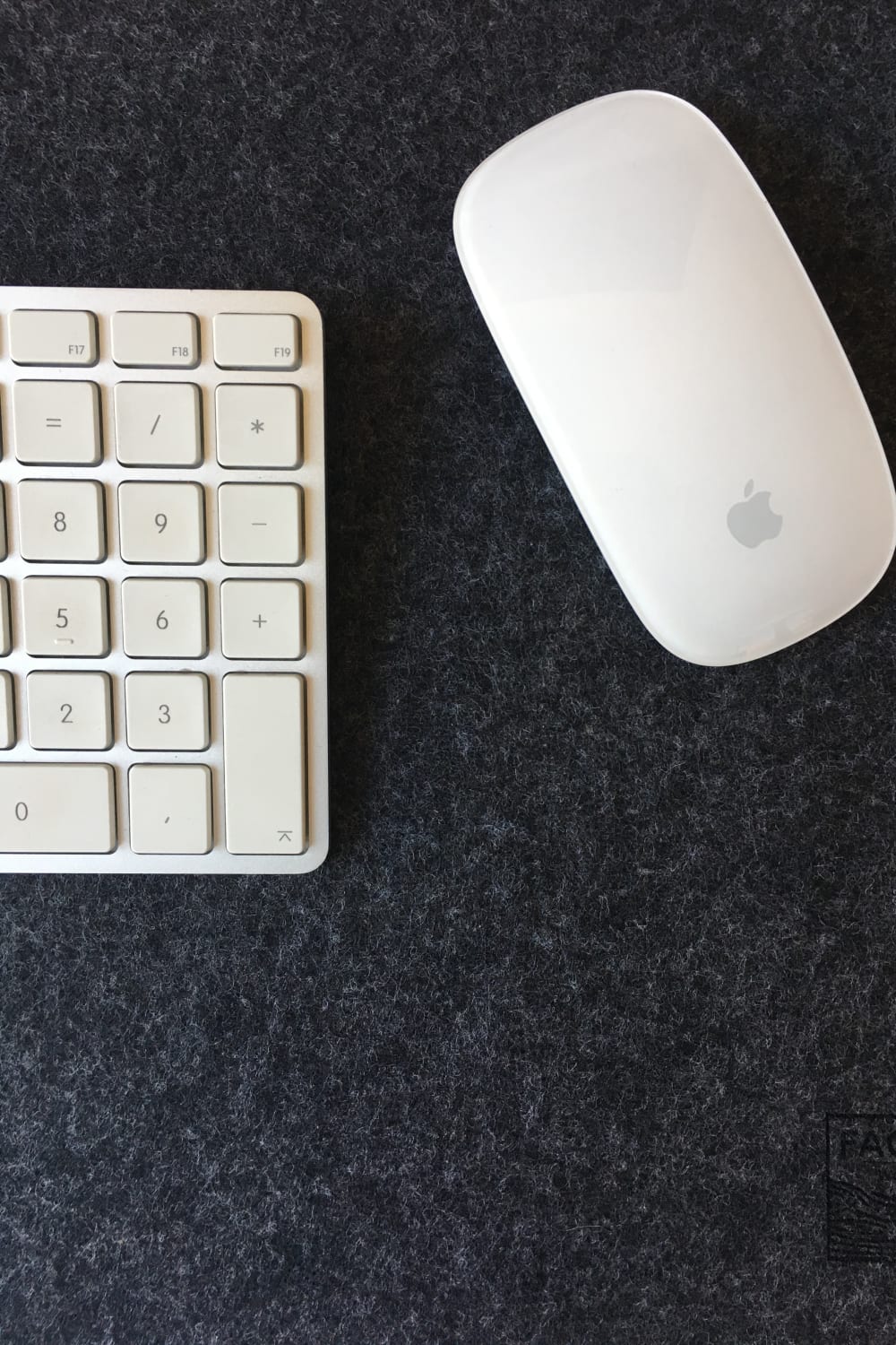 Fagus Wood-Mini Masa Matı (Füme)-Mouse Pad-2-Milagron.com