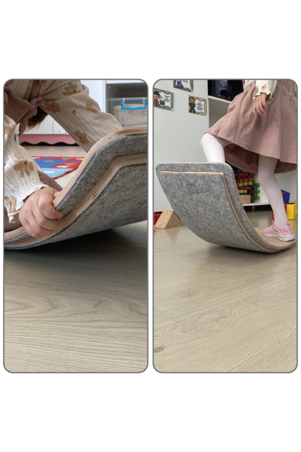 Fagus Wood-Parmak Korumalı Denge Tahtası-Yoga Aksesuarları-5-Milagron.com