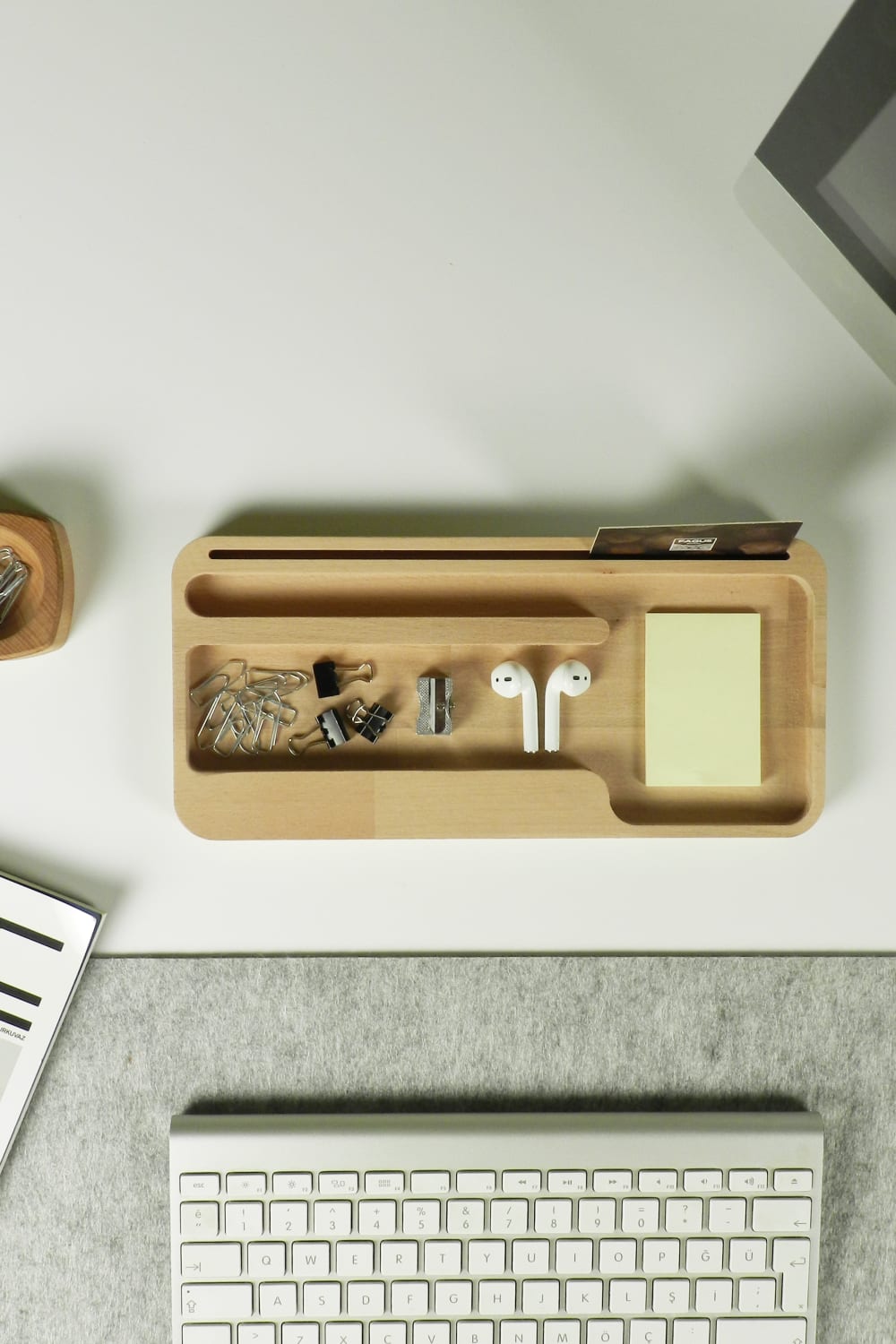 Fagus Wood-Stil Masa Düzenleyici-Biblo-2-Milagron.com