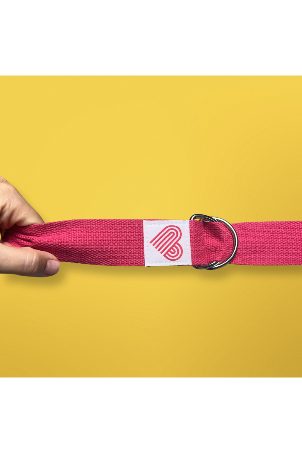 Fav Mat-Ayarlanabilir Yoga Kemeri Ve Mat Taşıma Askısı Pembe-Yoga Kemeri-1-Milagron.com