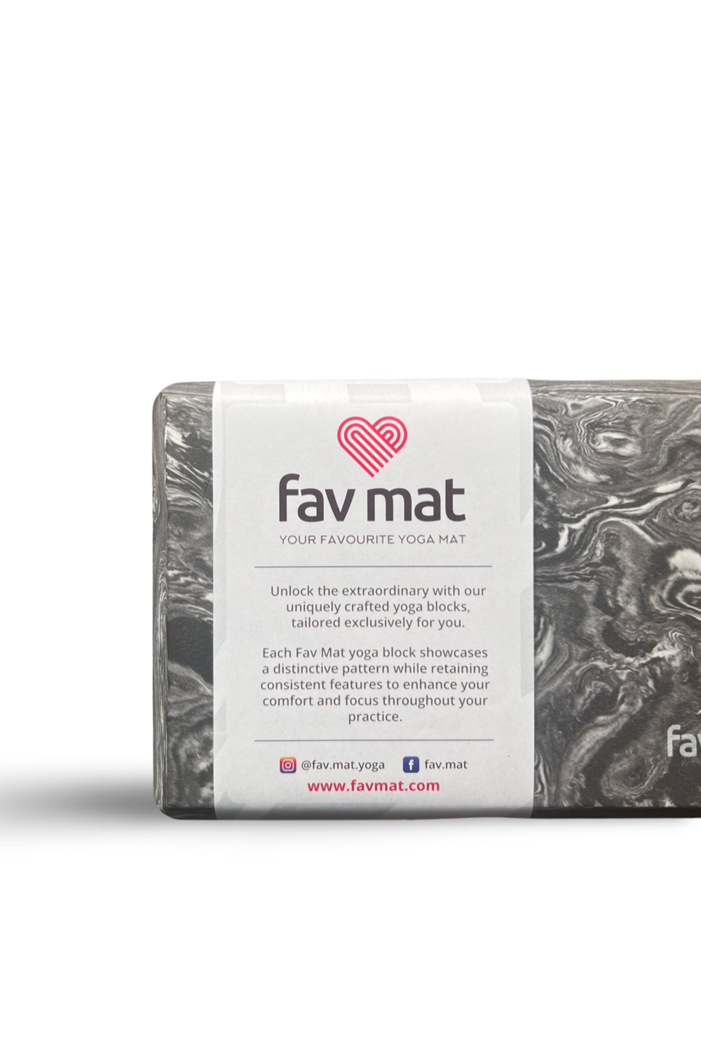 Fav Mat-Premium Sünger Yoga Bloğu Siyah-Yoga Blok-1-Milagron.com