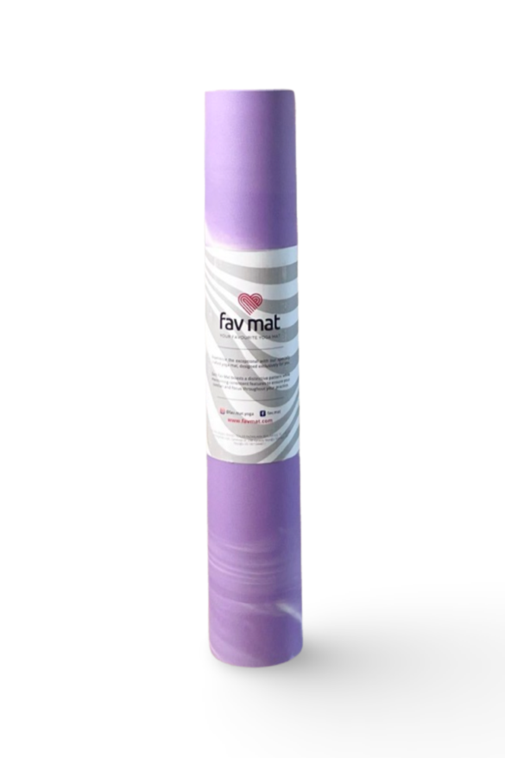 Fav Mat-Super-grip Profesyonel Yoga Mat 5mm Mor-Yoga Matı-3-Milagron.com