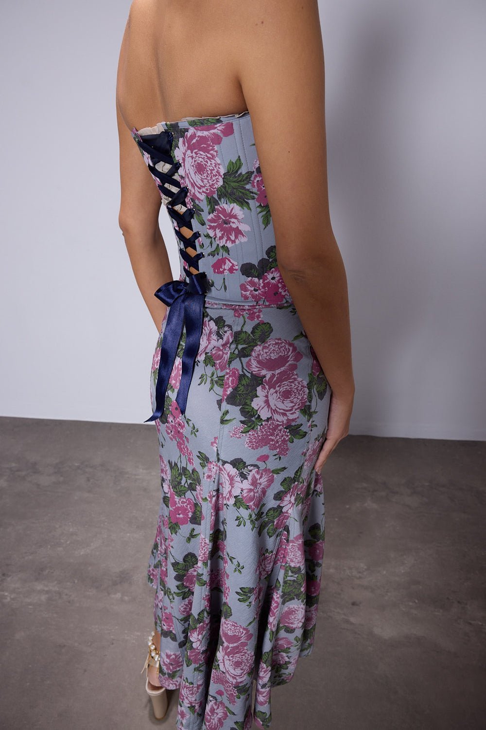 Fèe Muse-Ariel Çiçek Desenli Etek-Etek-4-Milagron.com