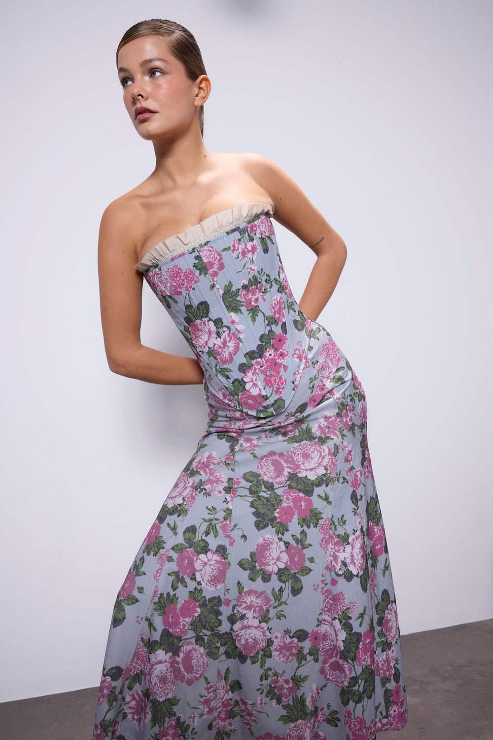 Fèe Muse-Ariel Çiçek Desenli Etek-Etek-6-Milagron.com