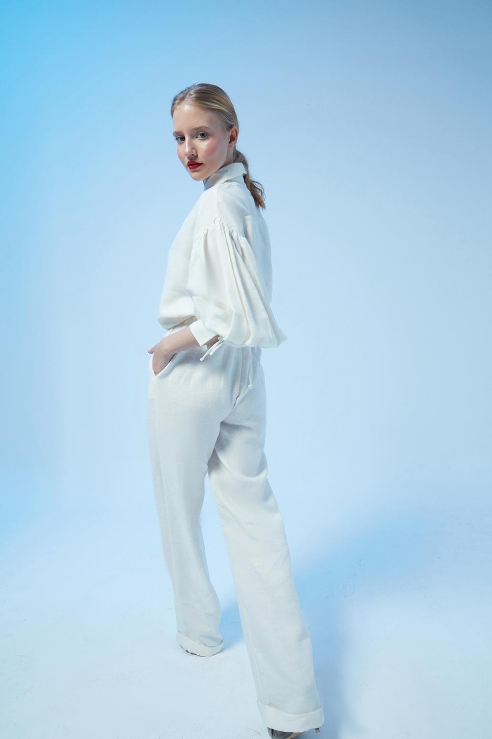 Fèe Muse-Luisa Çizgili Pantolon-Pantolon-4-Milagron.com