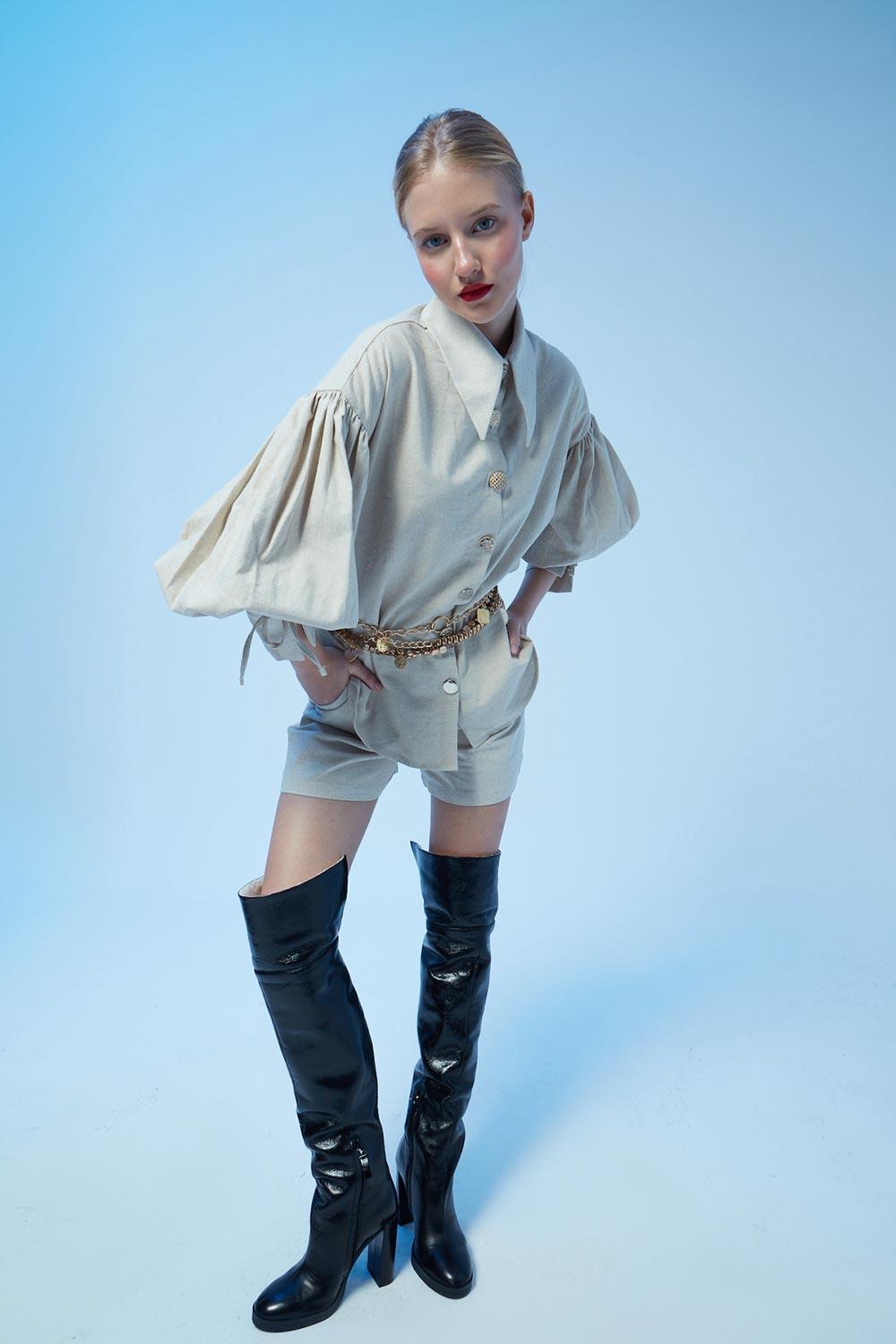 Fèe Muse-Luisa Gömlek-Gömlek-2-Milagron.com