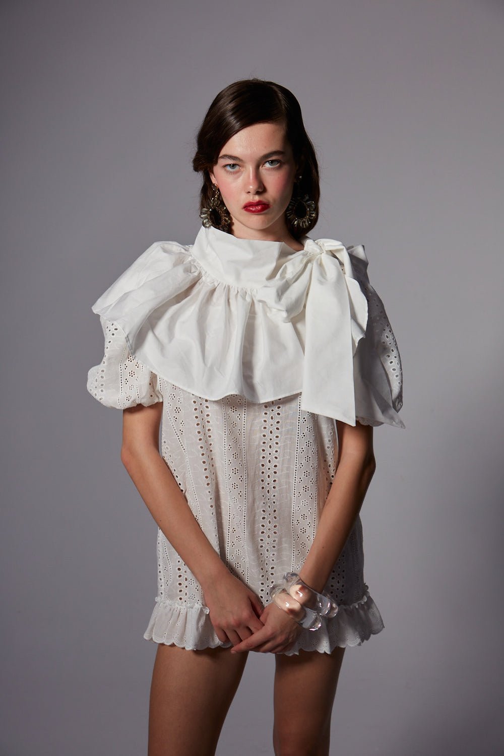 Fèe Muse-Peony Elbise Denim-Elbise-3-Milagron.com