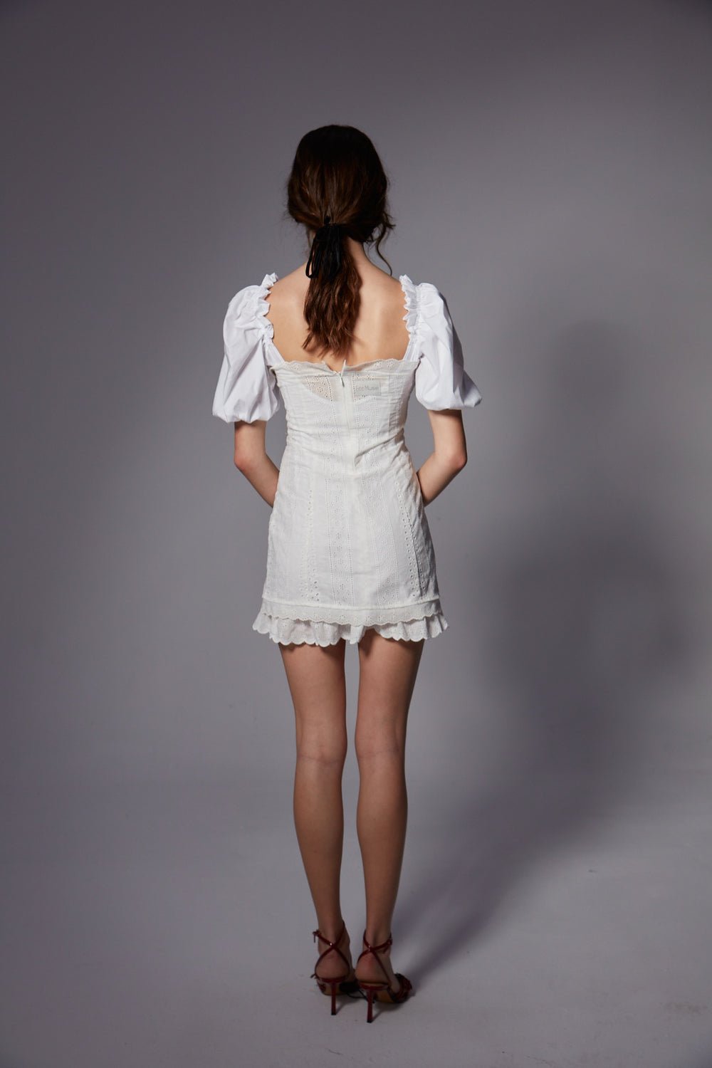 Fèe Muse-Peony Elbise Fisto Desenli-Elbise-6-Milagron.com