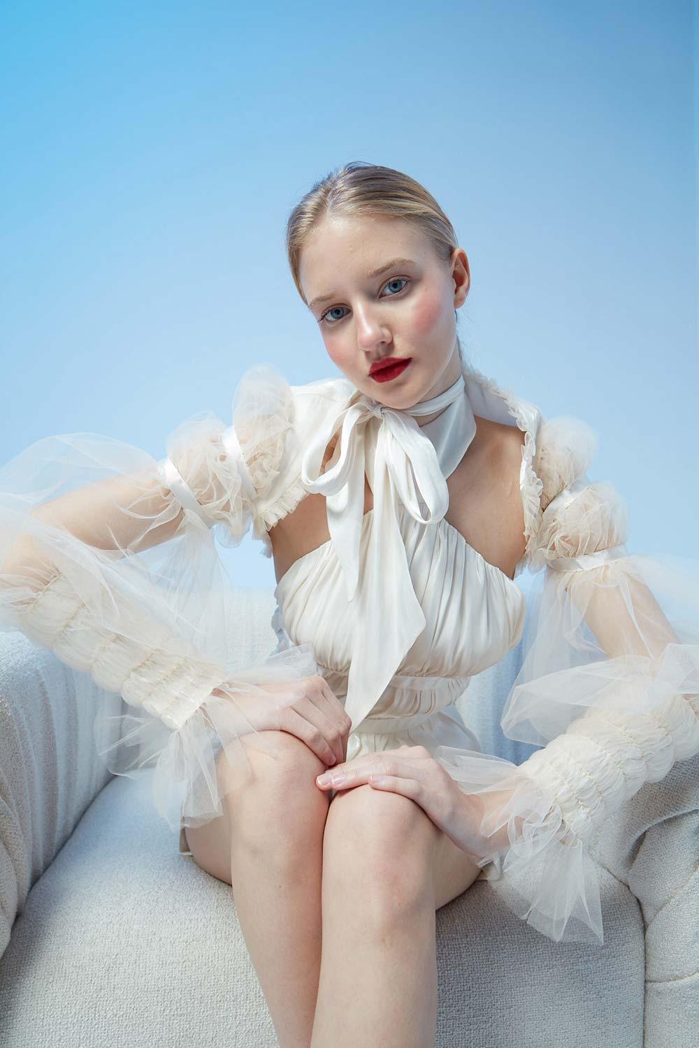 Fèe Muse-Sara Bolero-Ceket-5-Milagron.com