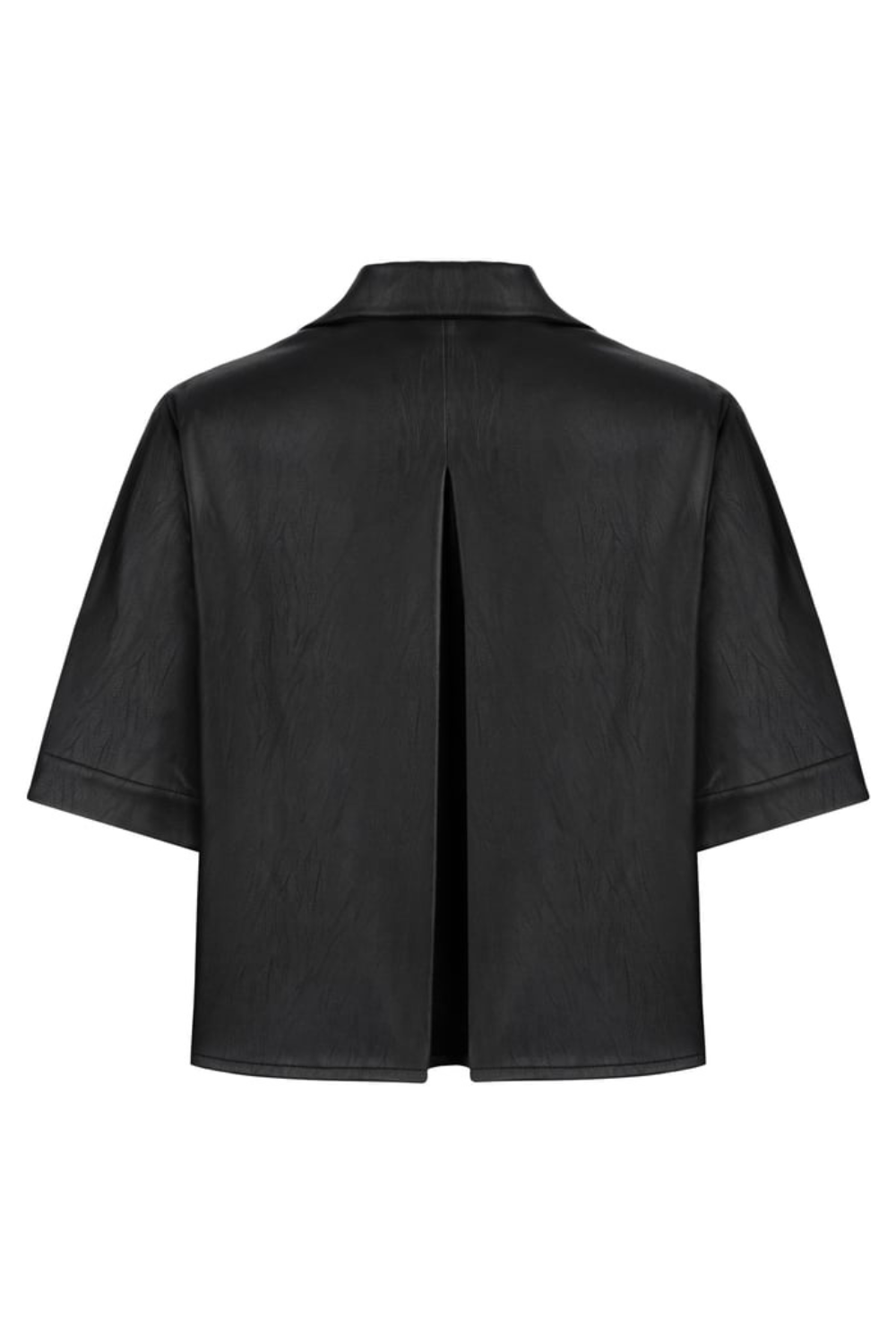 Feel The Lotus-Betty Leather Shirt-Gömlek-2-Milagron.com