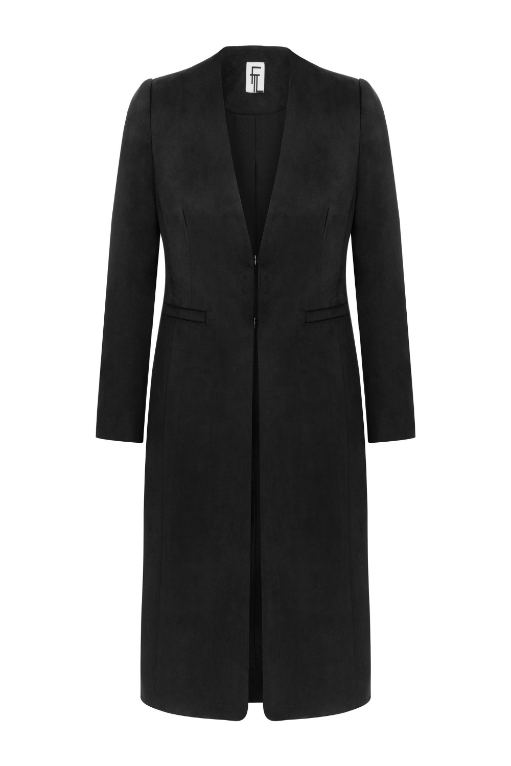 Feel The Lotus-Clare Nubuck Coat-Kaban-1-Milagron.com