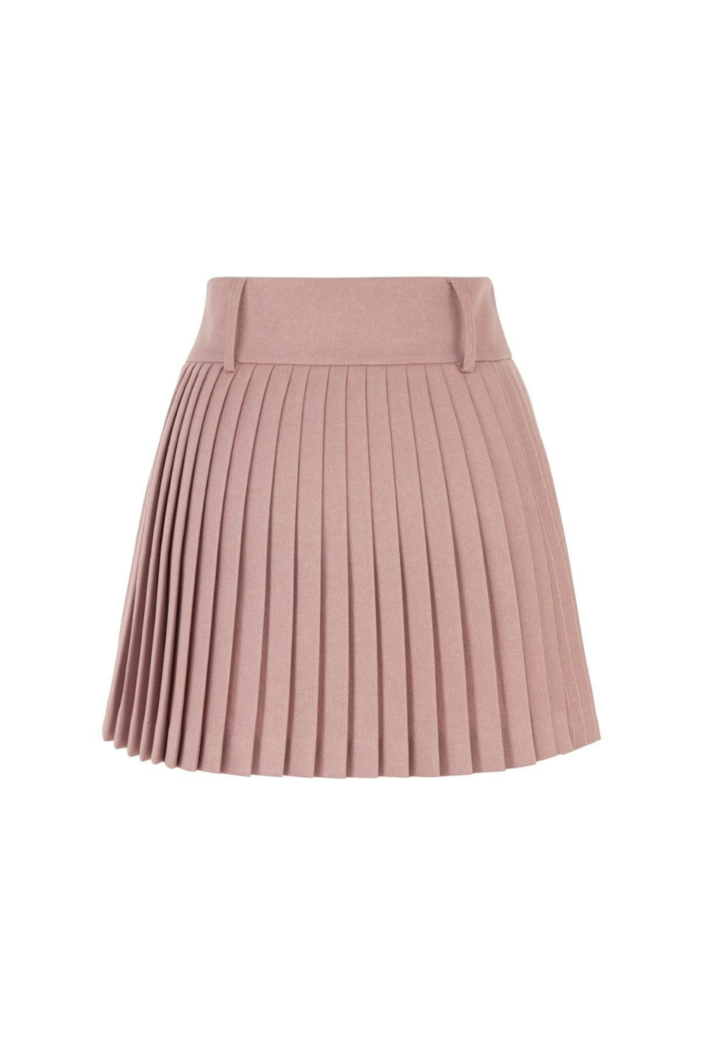 Feel The Lotus-Cléo Light Pink Pleated Skirt-Etek-2-Milagron.com