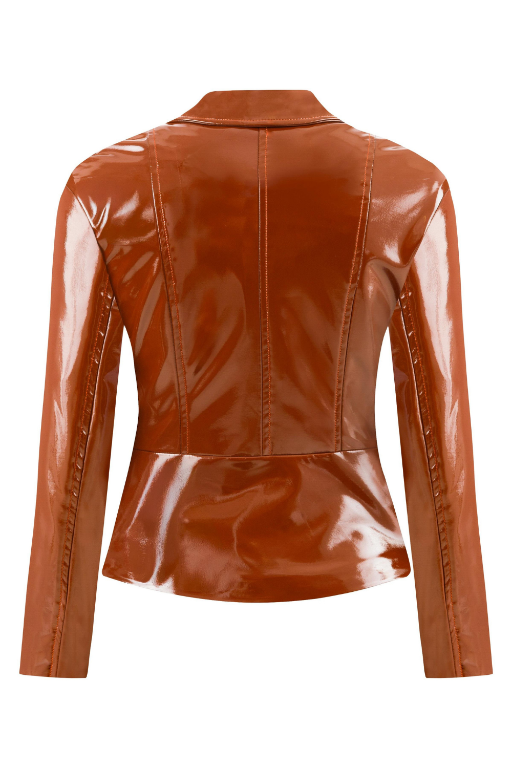 Feel The Lotus-Josie Patent Leather Jacket-Ceket-2-Milagron.com