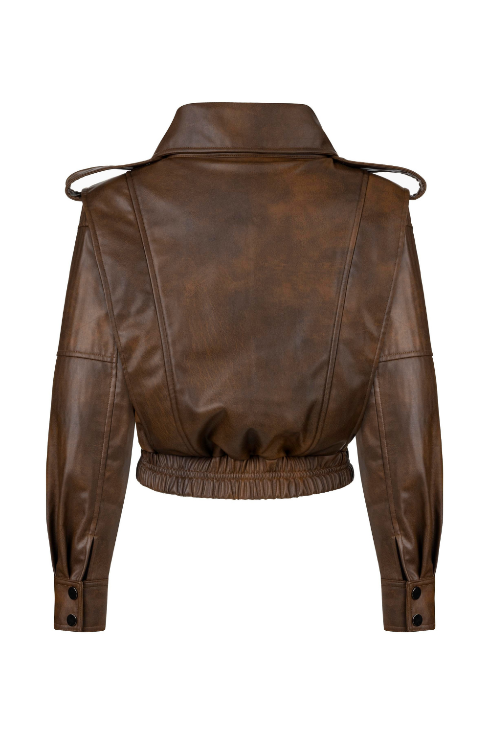 Feel The Lotus-Lidia Leather Jacket-Ceket-2-Milagron.com
