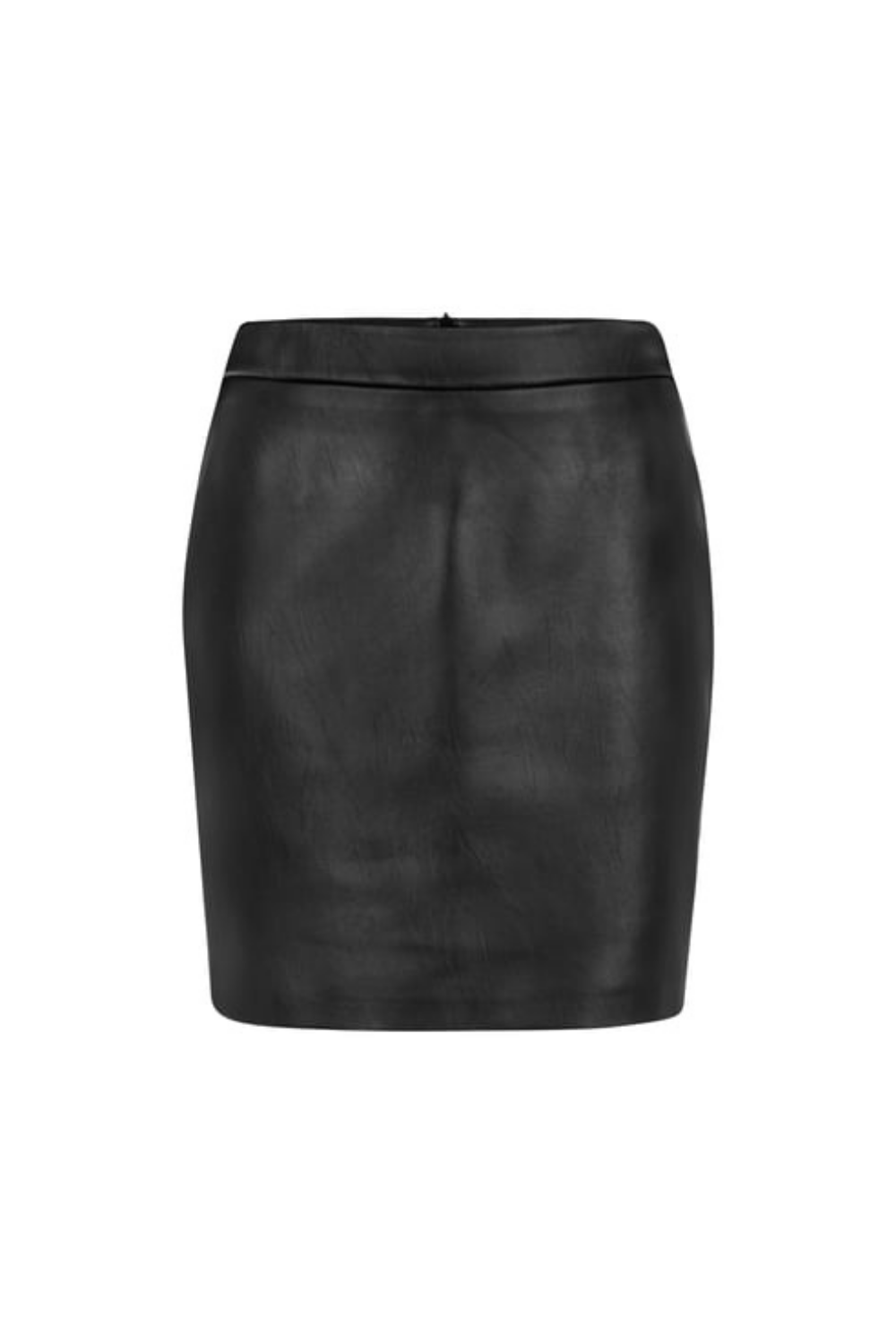 Feel The Lotus-Lucy Leather Skirt-Etek-1-Milagron.com