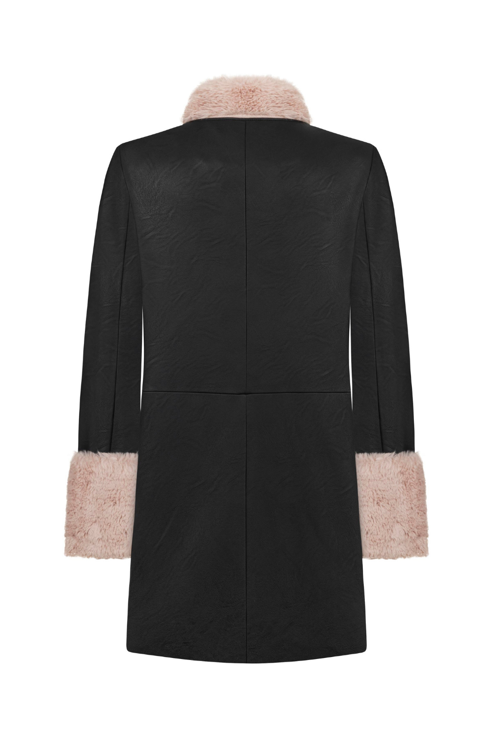 Feel The Lotus-Suki Leather Coat-Kaban-2-Milagron.com