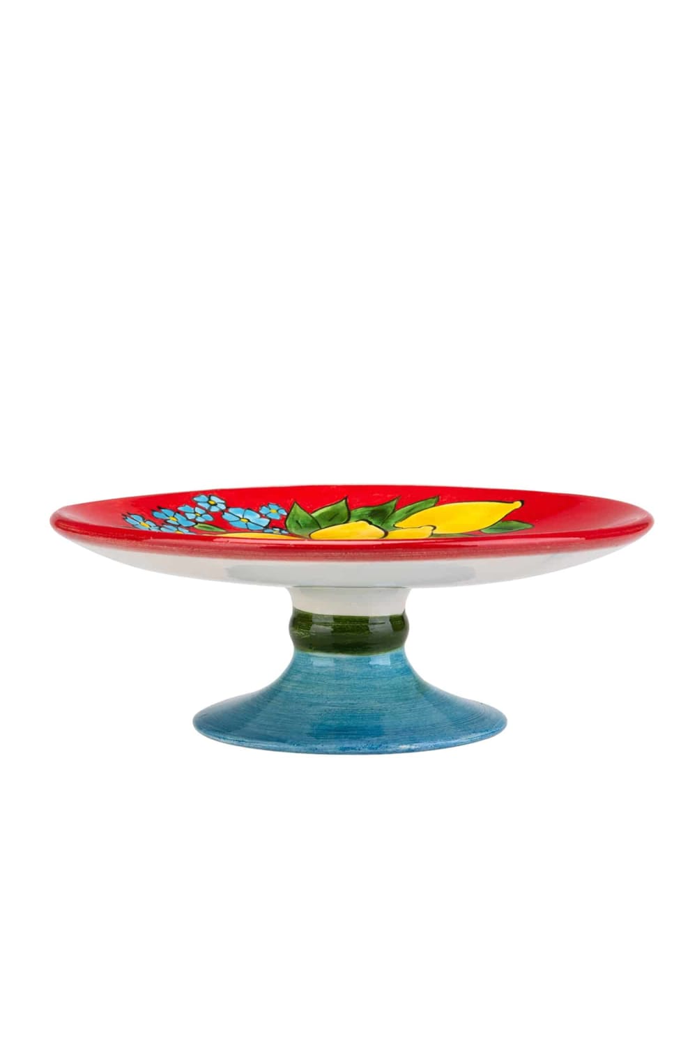 Feeling Good Inside-Amalfi Coast Collection Handmade Kırmızı Ayaklı Pasta Servisi-Sunum Aksesuarları-2-Milagron.com