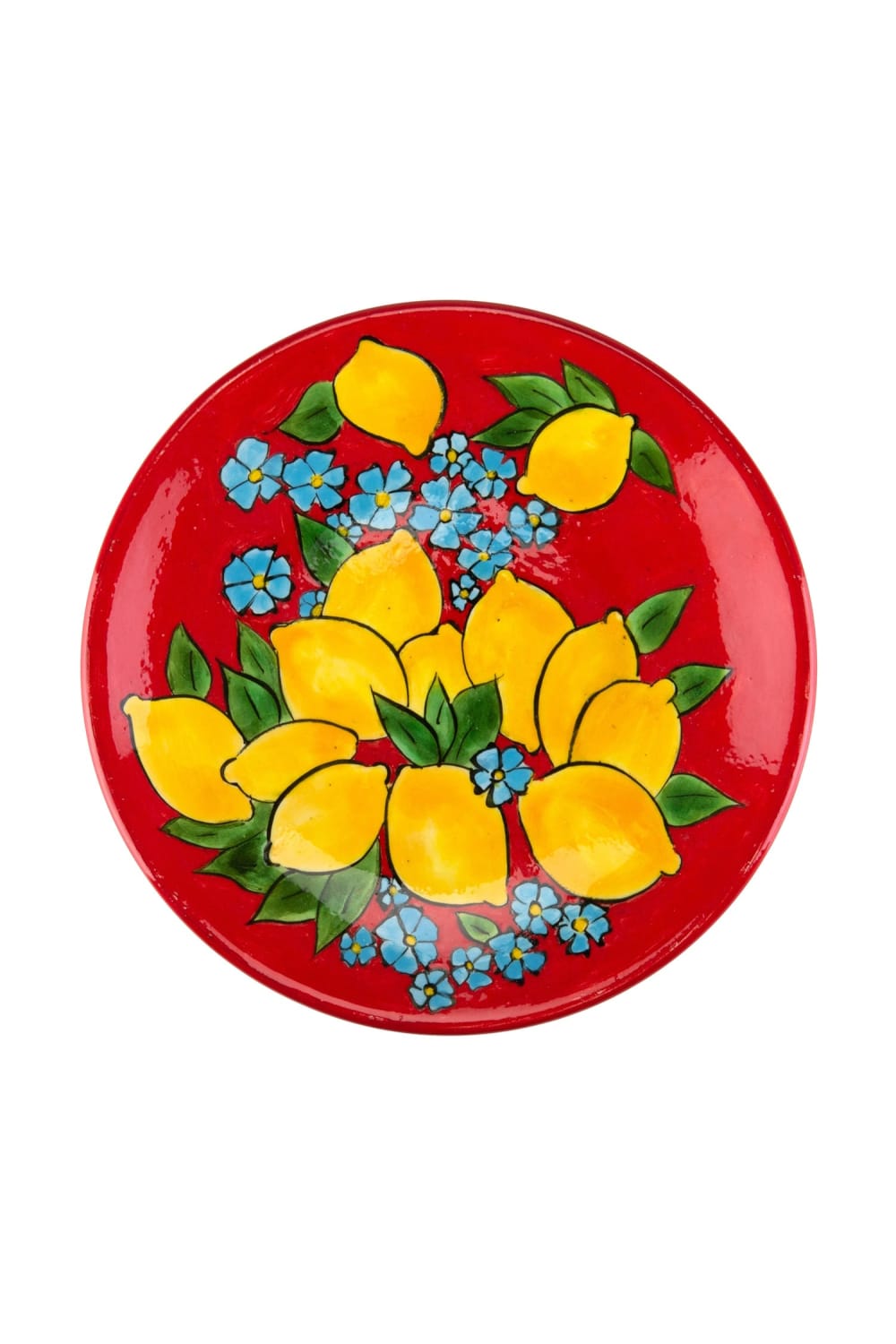 Feeling Good Inside-Amalfi Coast Collection Handmade Kırmızı Ayaklı Pasta Servisi-Sunum Aksesuarları-3-Milagron.com