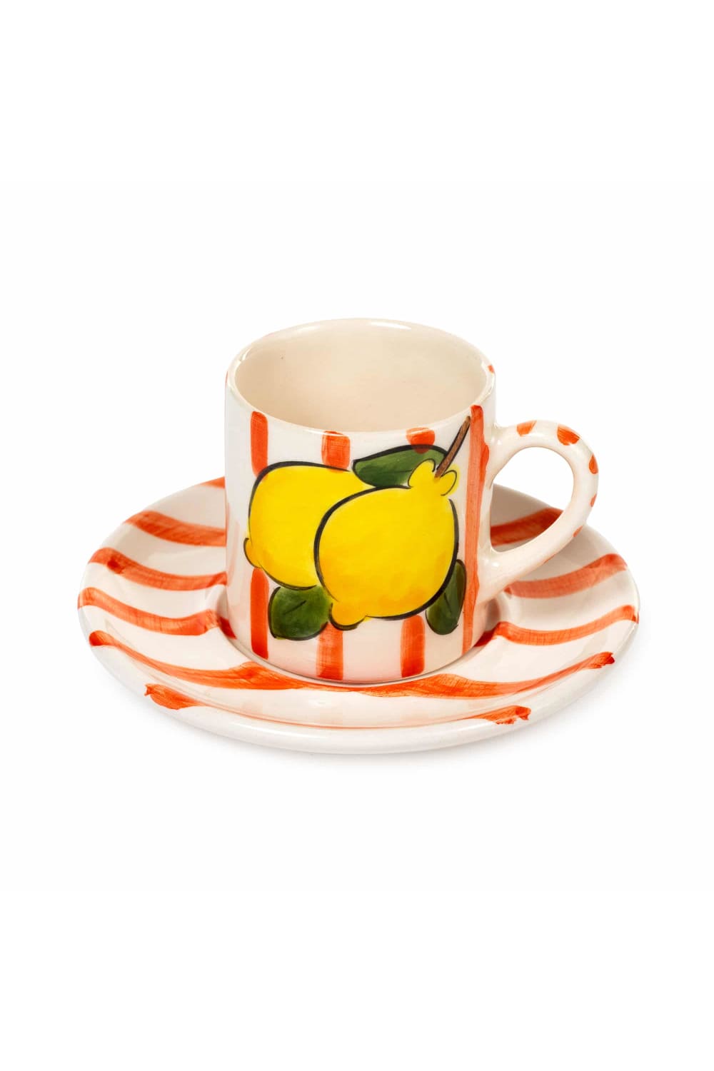Feeling Good Inside-Amalfi Coast Collection Line Coffee Set (6 Adet)-Bardak-7-Milagron.com