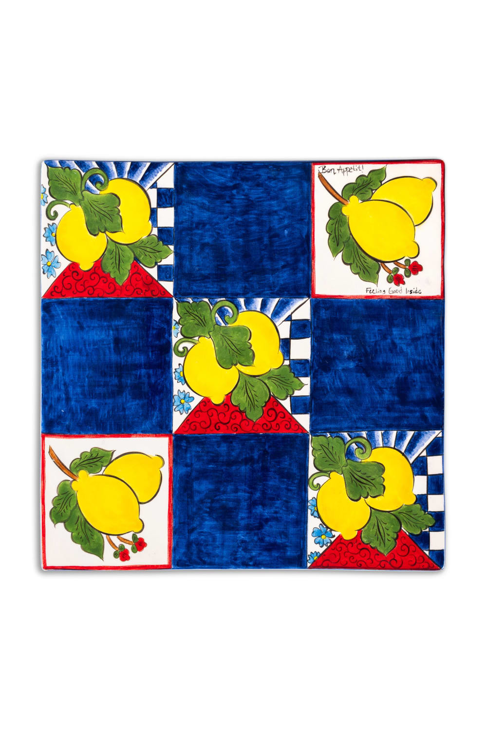 Feeling Good Inside-Brava X Feeling Good Inside Tile Cheese Table / Peynir Tabağı-Sunum Aksesuarları-1-Milagron.com