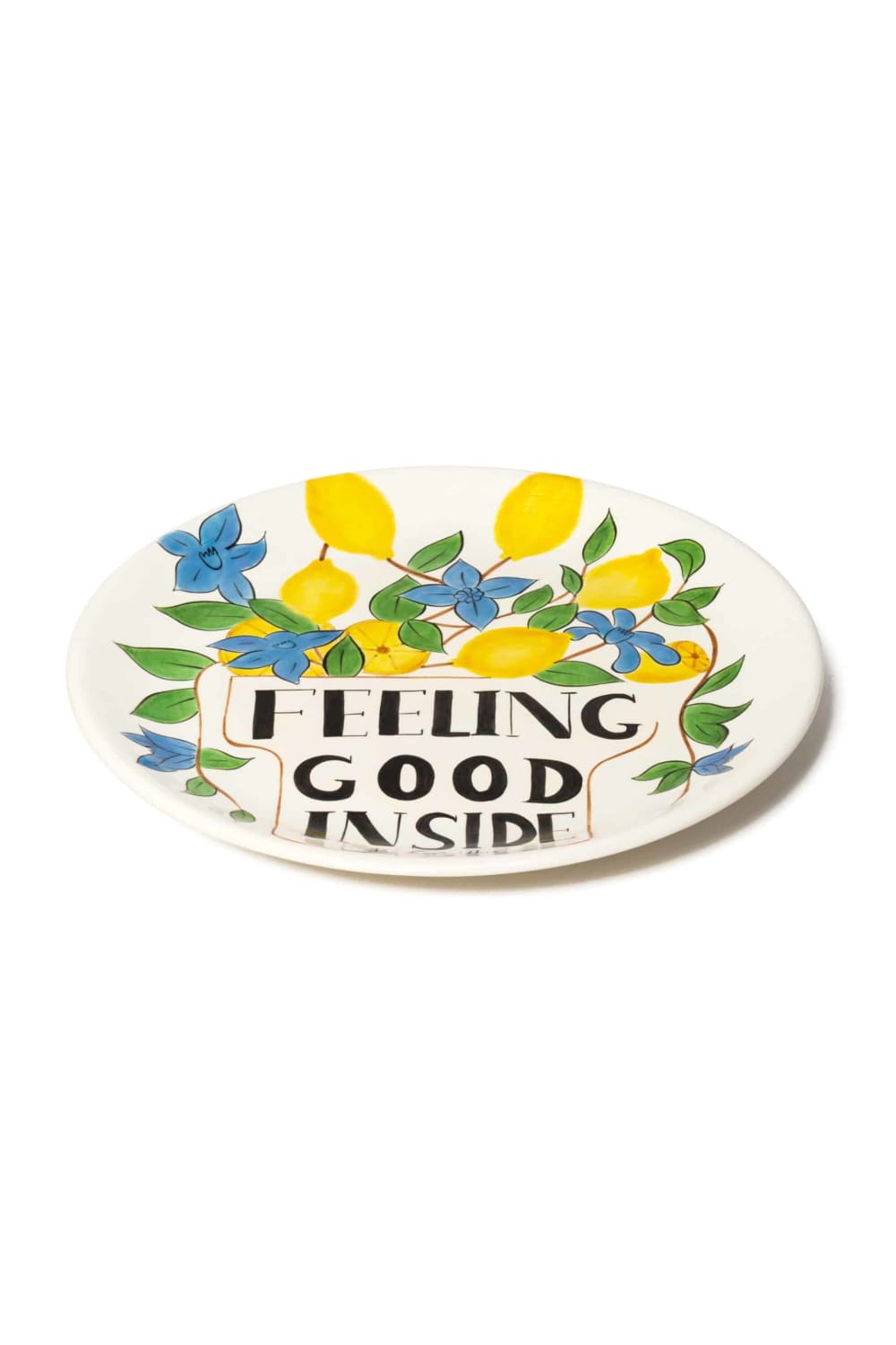 Feeling Good Inside-Feeling Good Inside Handmade Seramik Signature Duvar Tabağı-Duvar Dekorları-2-Milagron.com