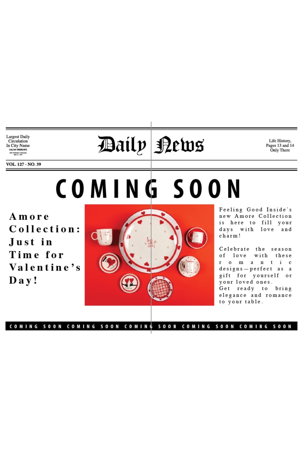 Feeling Good Inside-Forever Love Kulplu Sarı Mug – L’amour Paris-Bardak-5-Milagron.com