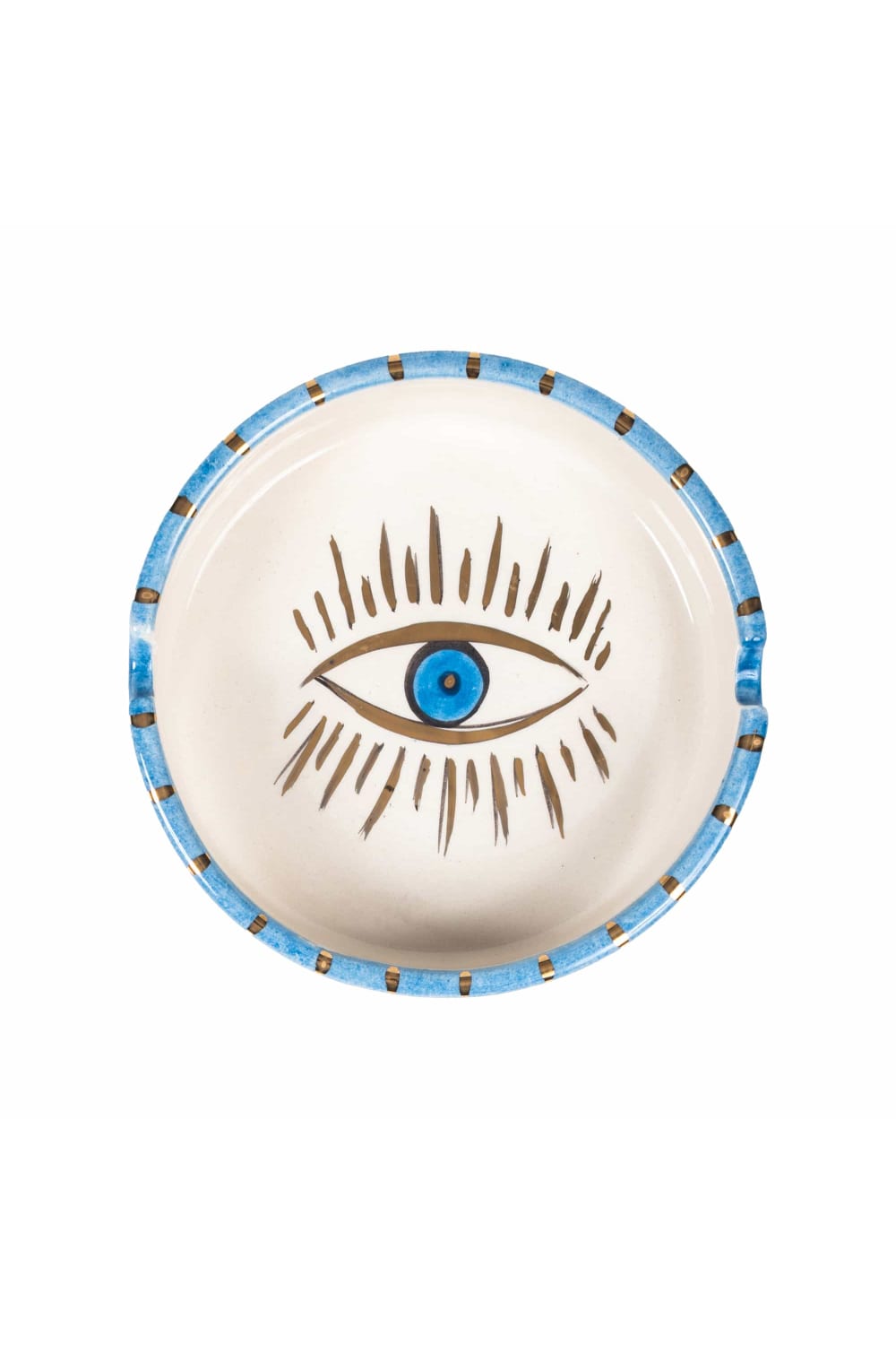 Feeling Good Inside-Handmade Ceramic Big Eye Büyük Küllük-Küllük-1-Milagron.com