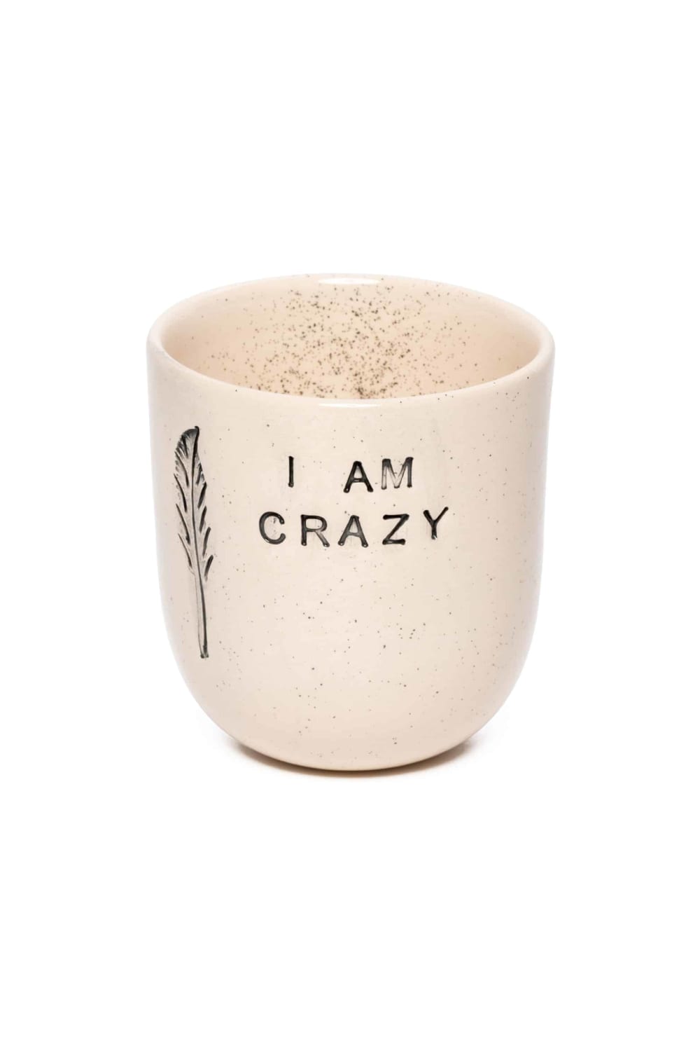 Feeling Good Inside-“ I Am Crazy” Mood Mug-Bardak-2-Milagron.com
