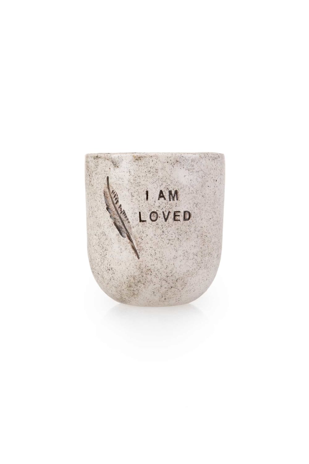 Feeling Good Inside-“ I Am Loved” Mood Mug-Bardak-1-Milagron.com