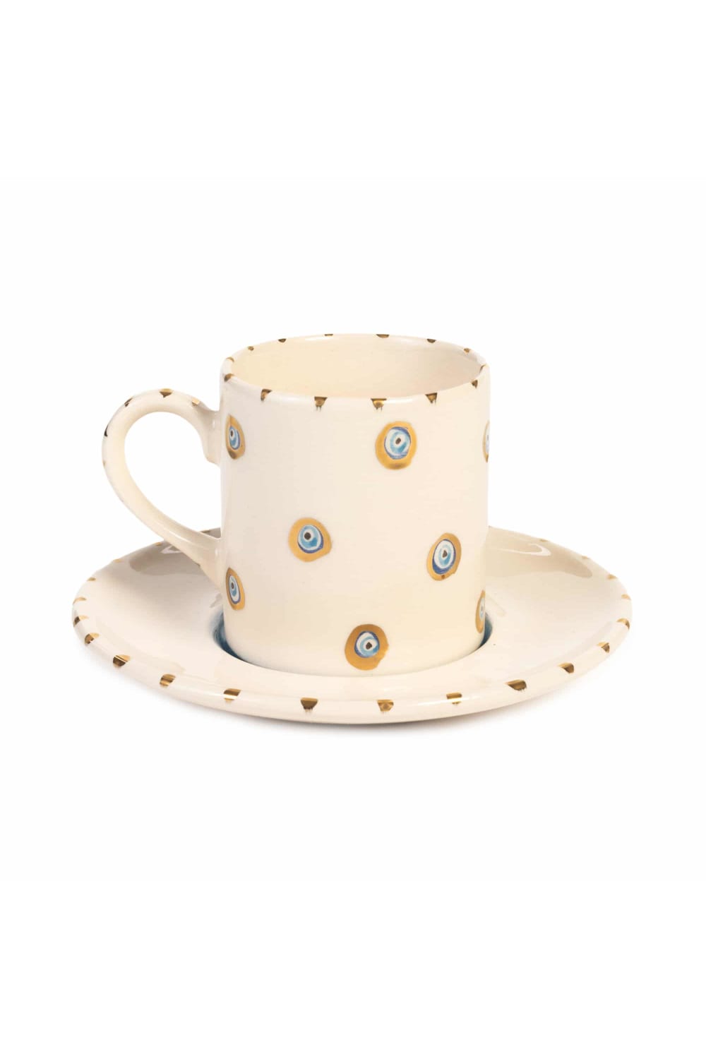 Feeling Good Inside-Inner Eye Collection Multi Mini Eyes Türk Kahvesi Fincanı-Bardak-1-Milagron.com