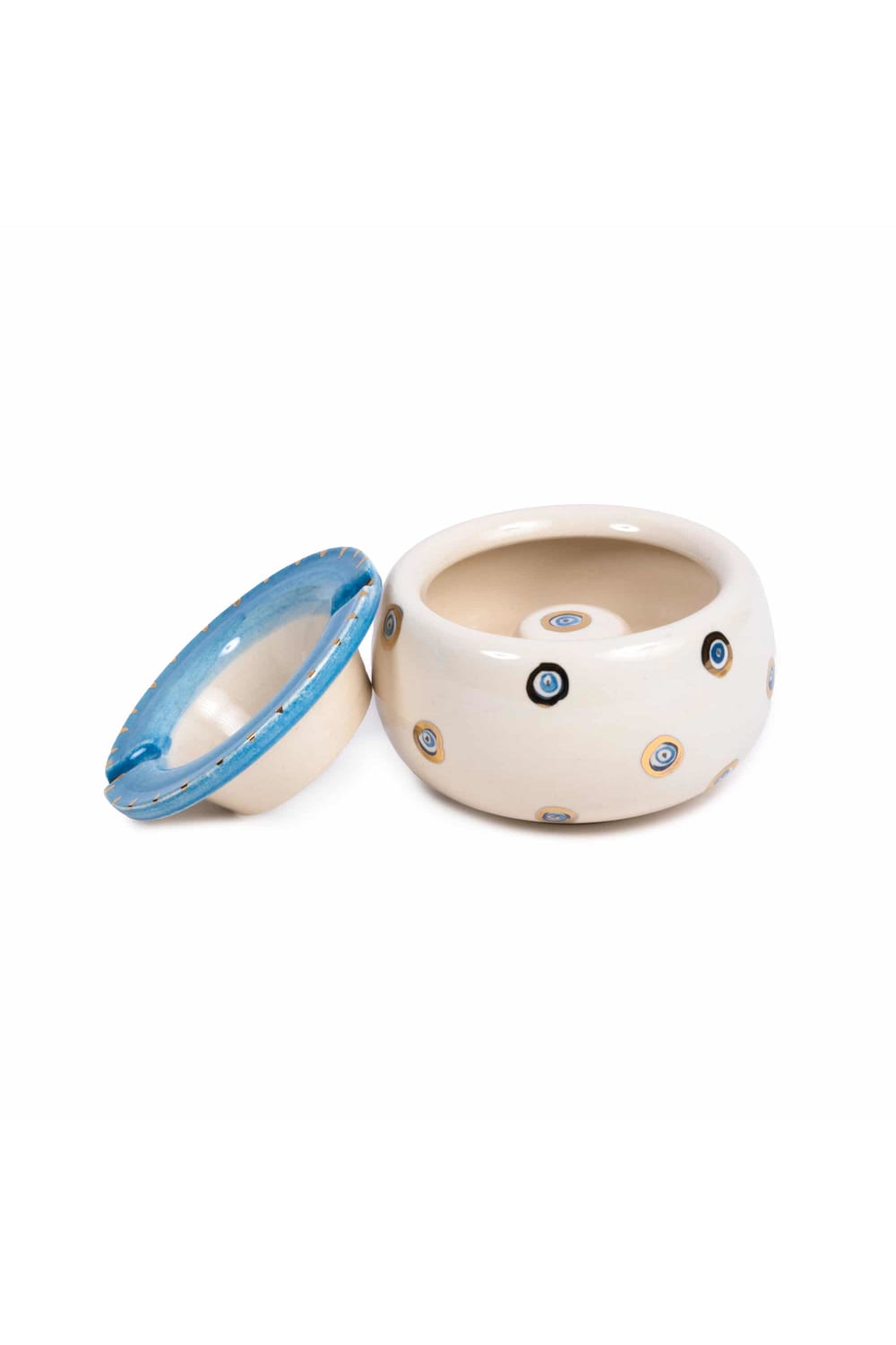 Feeling Good Inside-Inner Eye Collection Nazar Mini Kapaklı Küllük-Küllük-3-Milagron.com