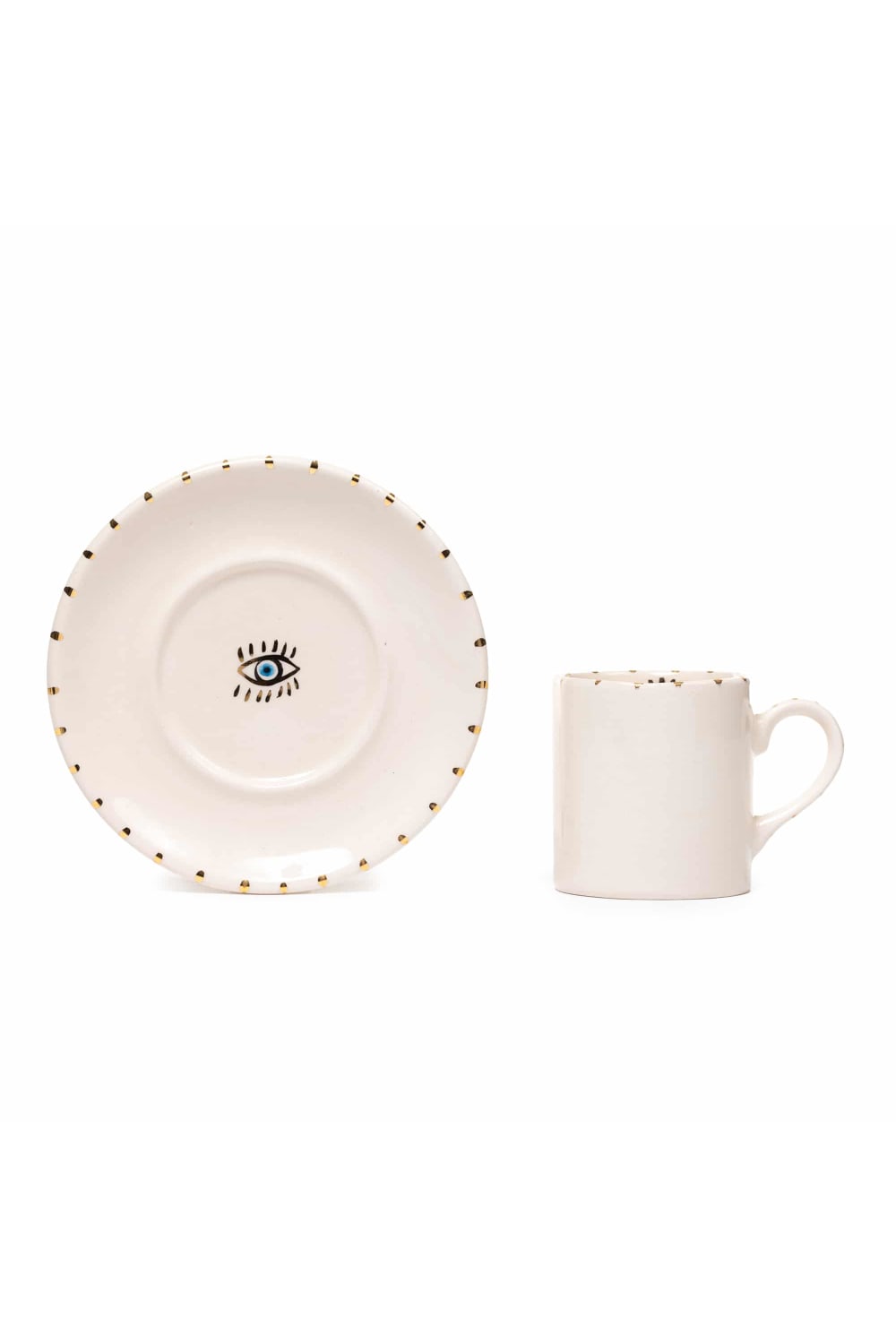 Feeling Good Inside-Inner Eye Collection Single Mini Eye Türk Kahvesi Fincanı-Bardak-3-Milagron.com