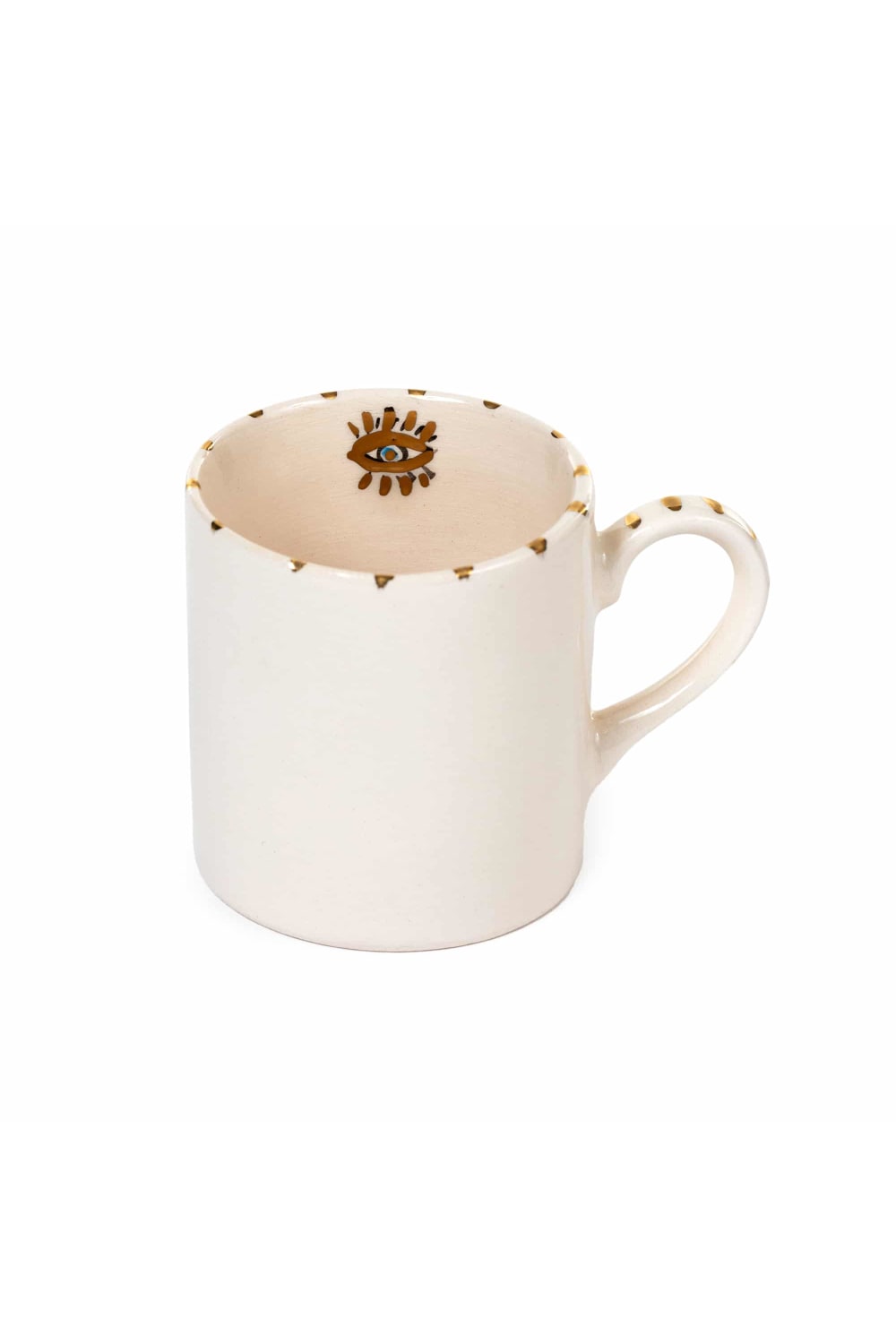 Feeling Good Inside-Inner Eye Collection Single Mini Eye Türk Kahvesi Fincanı-Bardak-5-Milagron.com