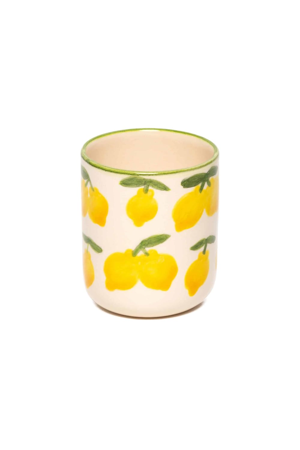 Feeling Good Inside-Lemon Splash Handmade Seramik Mug-Bardak-2-Milagron.com